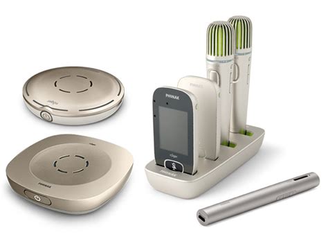 The microphones are external allowing them to be connected wirelessly to a users hearing aid in order to better hear in situations which prove difficult for standard devices. . Phonak phone compatibility list